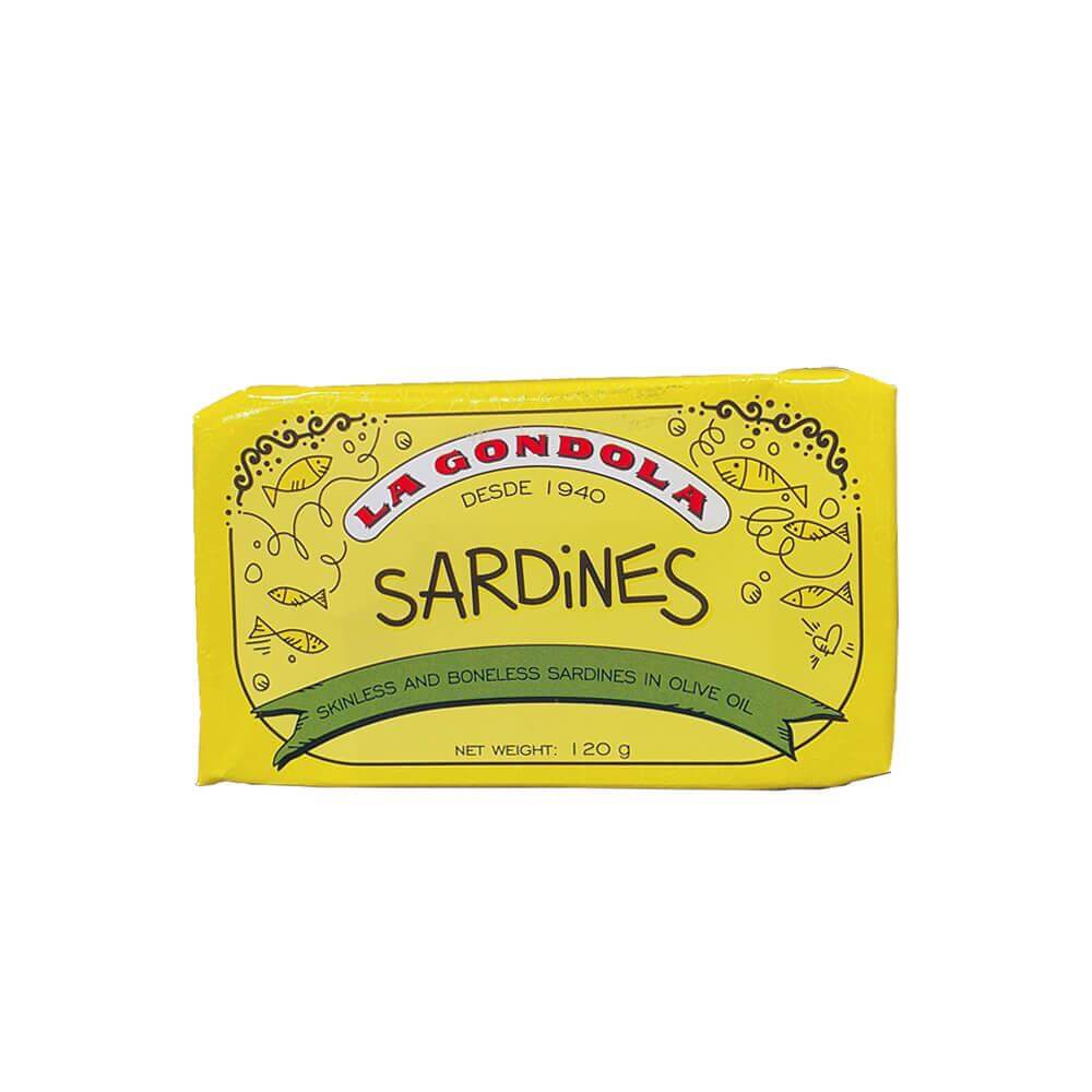 La Gondola Skinless and Boneless Sardines in Olive Oil 120g